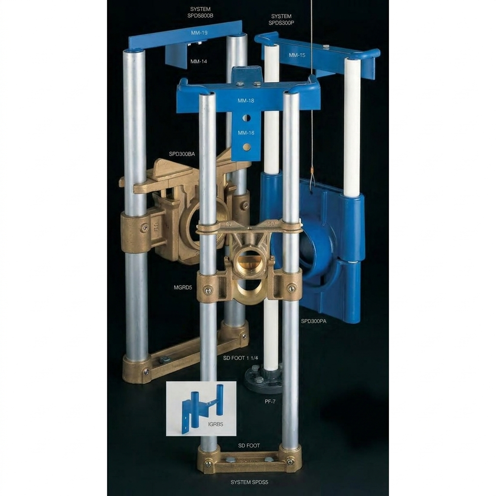 mm15 booster box Campbell Guide Rail Sewage Pump Disconnect Systems – Watermainsupply