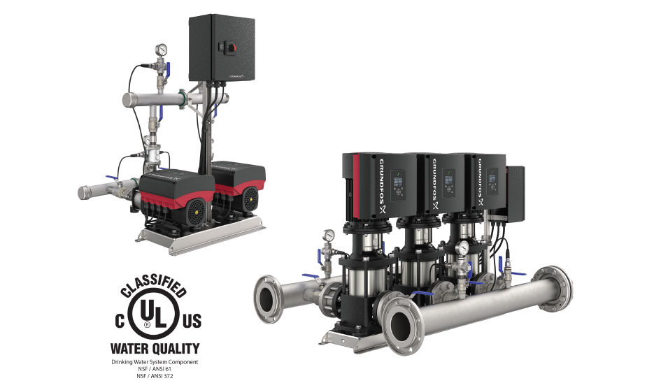 Grundfos Hydro Multi-E and Hydro Multi-B Booster Systems
