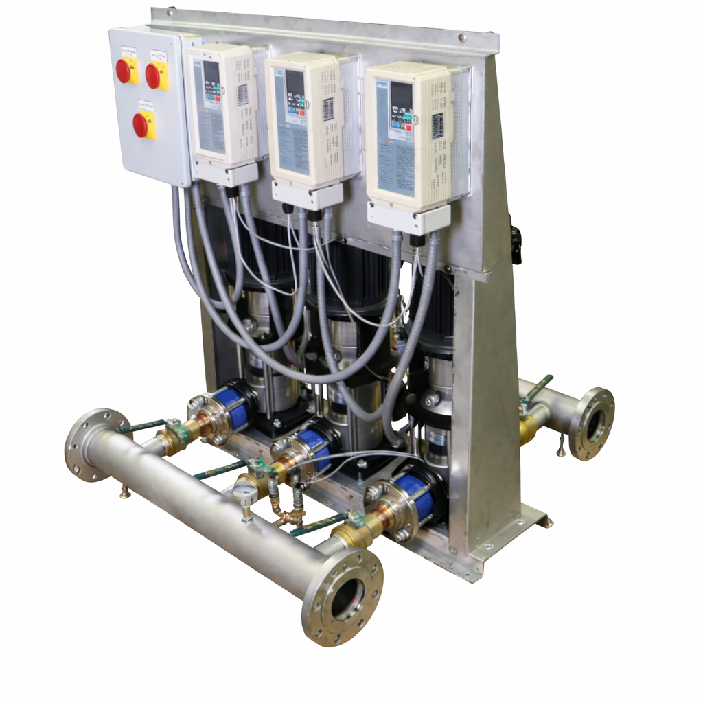 A.Y. McDonald DuraMAC IQ1000 triplex variable speed booster system
