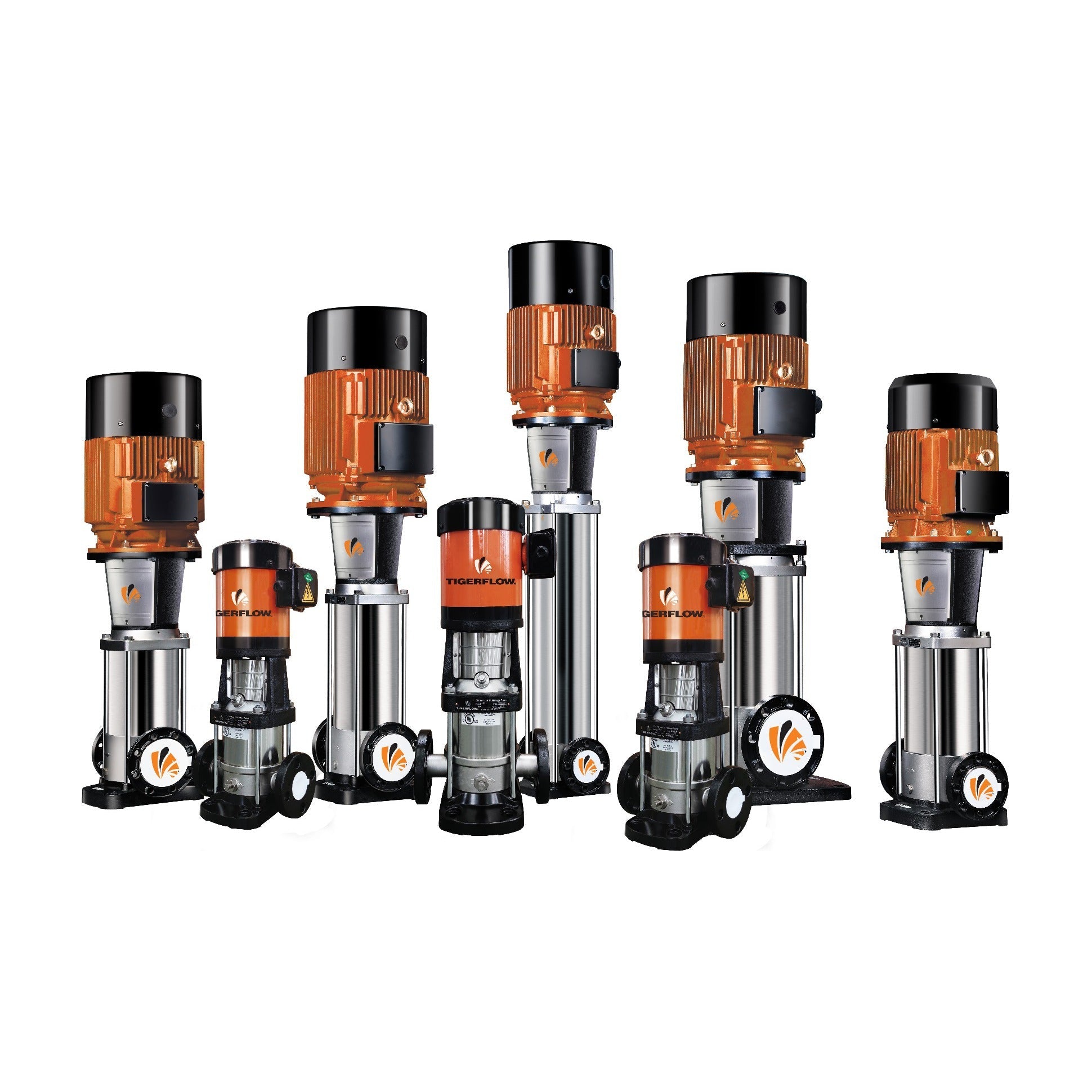 TIGERFLOW CD series vertical multistage pumps