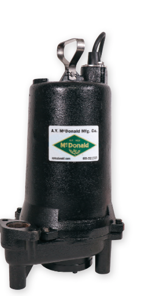 1 & 2 HP Grinder Pumps Cast Iron