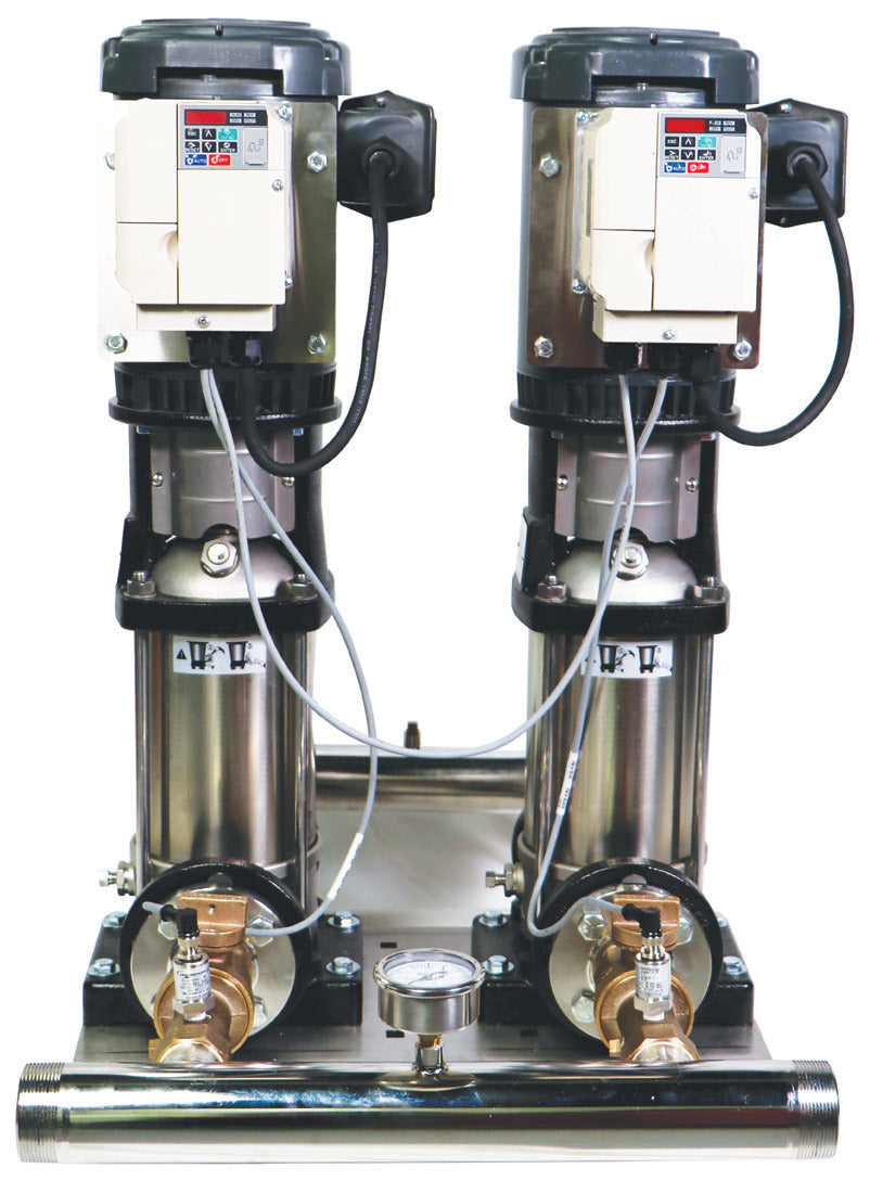 DuraMAC Micro Duplex Variable Speed Booster front view