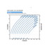 Franklin Electric 25FDSP-10HP Solar PV Power Curve
