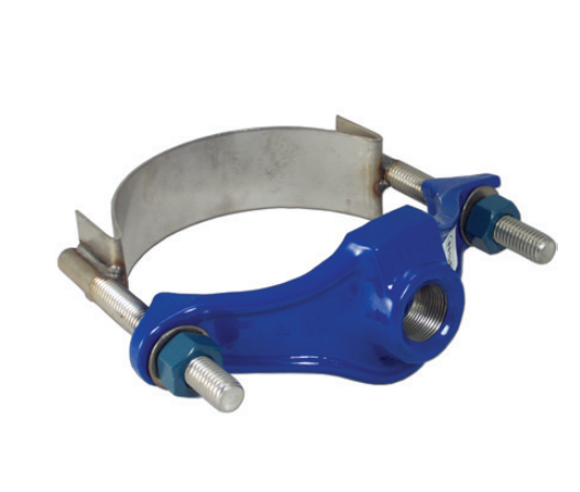 Style 315 - Service Saddle - Single Strap - DI - 304 SS Strap