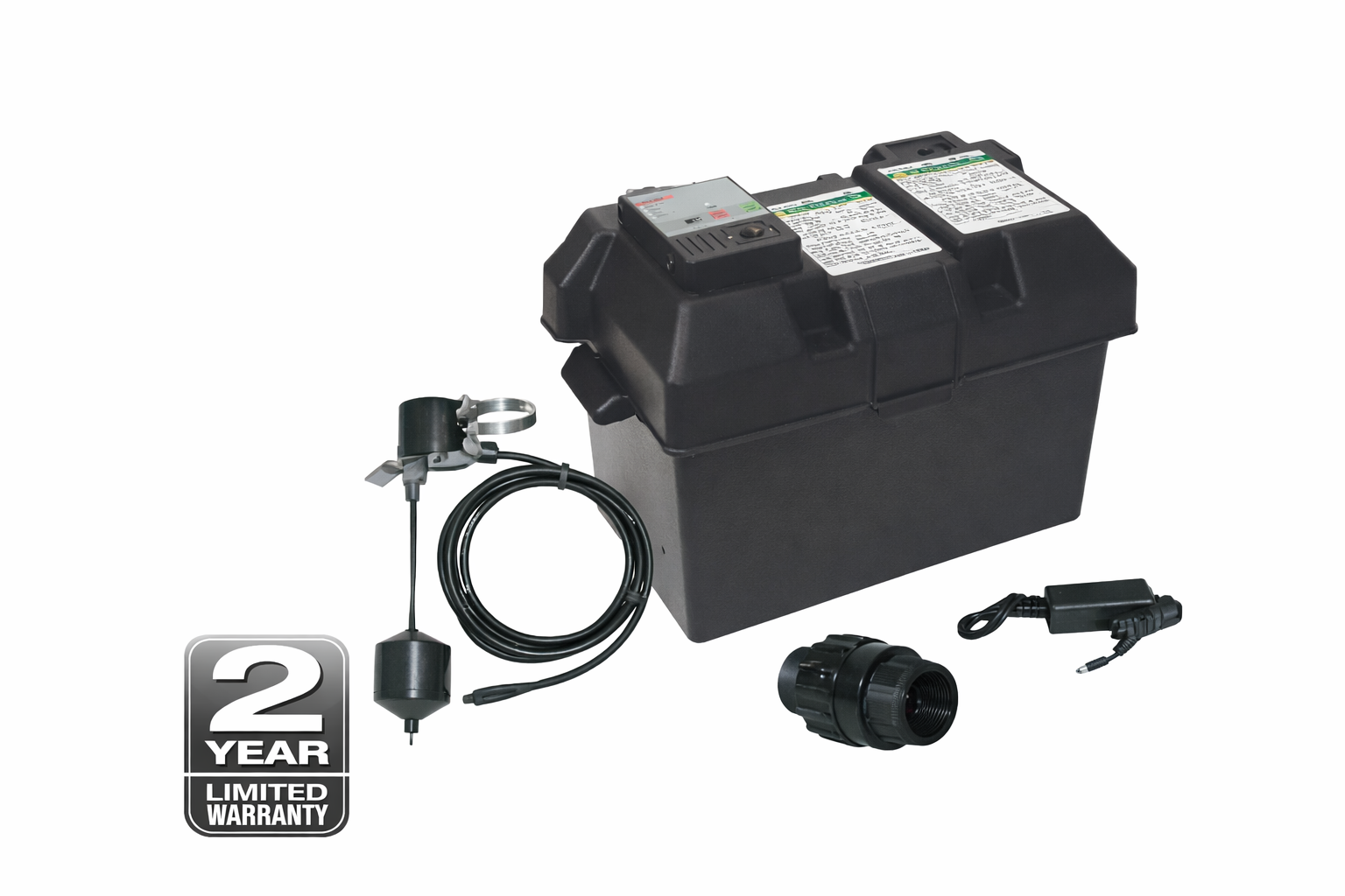 5000PVSPBU DuraMAC Battery Back-Up 12V DC Thermoplastic Sump Pump