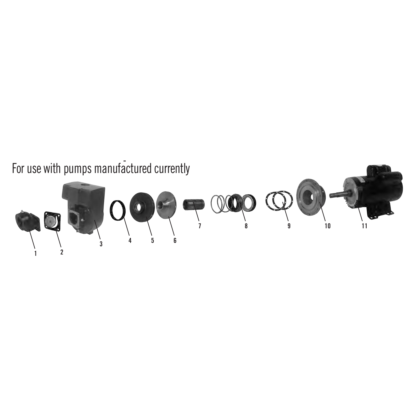 84000 Series Repair Parts | For use with pumps manufactured from September 2020 onwards