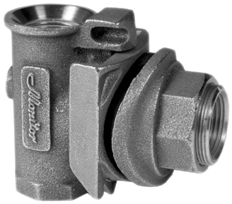 Monitor Brass Slide Type Pitless Adapter - Lead-Free Red Brass