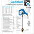Campbell Frostproof Yard Hydrant Replacement Parts - Heavy Duty