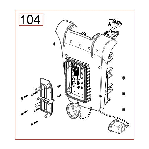 DAB Esybox Max spare part SP00007139, Main Board Assembly, exploded-view drawing with position number