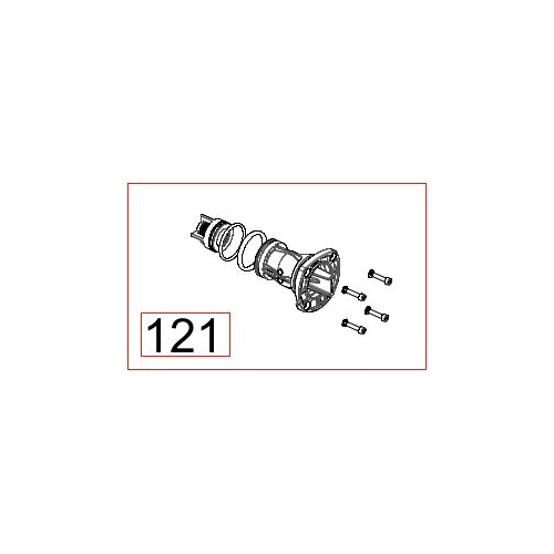 DAB Esybox Max spare part SP00006704, Non-Return Valve Group, exploded-view drawing with position number