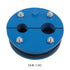 Campbell Cast Iron Well Seal - Double Hole - 4 to 12 in Casing