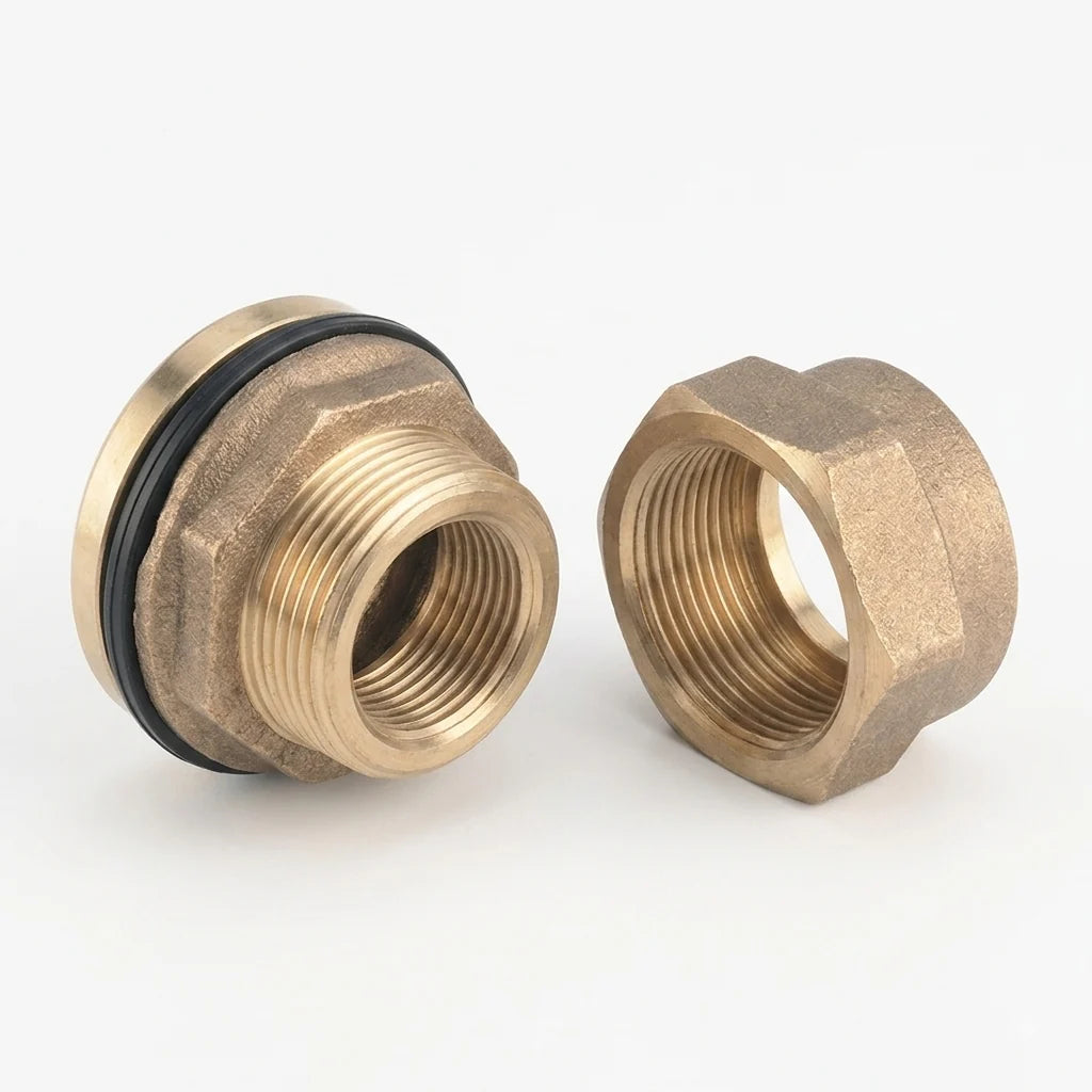 Campbell Drain and Wire Fitting - 5-9/16 to 10-3/4 in Casing, 1-2 in Pipe