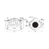 Dresser Style 126 Split Sleeve dimension drawing
