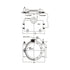 Dresser Style 80 Split Sleeve dimension drawing