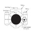 Dresser Style 80 Split Sleeve dimension drawing