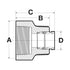 Dresser Style 88 service head adapter drawing