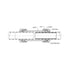 Dresser Style 90 Universal Compression Fittings dimension drawing