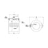 Dresser Style 96 Fabricated Split Sleeve dimension drawing