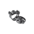 Dresser Style 91 double-strap service saddle for steel pipe