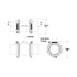 Dresser TX3 Wide Range Transition Coupling dimension drawing
