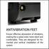 DAB Esybox anti-vibration feet for quiet horizontal or vertical installation