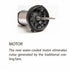 DAB Esybox water-cooled motor with no cooling fan noise