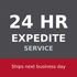 Expedite Service - 24 hr