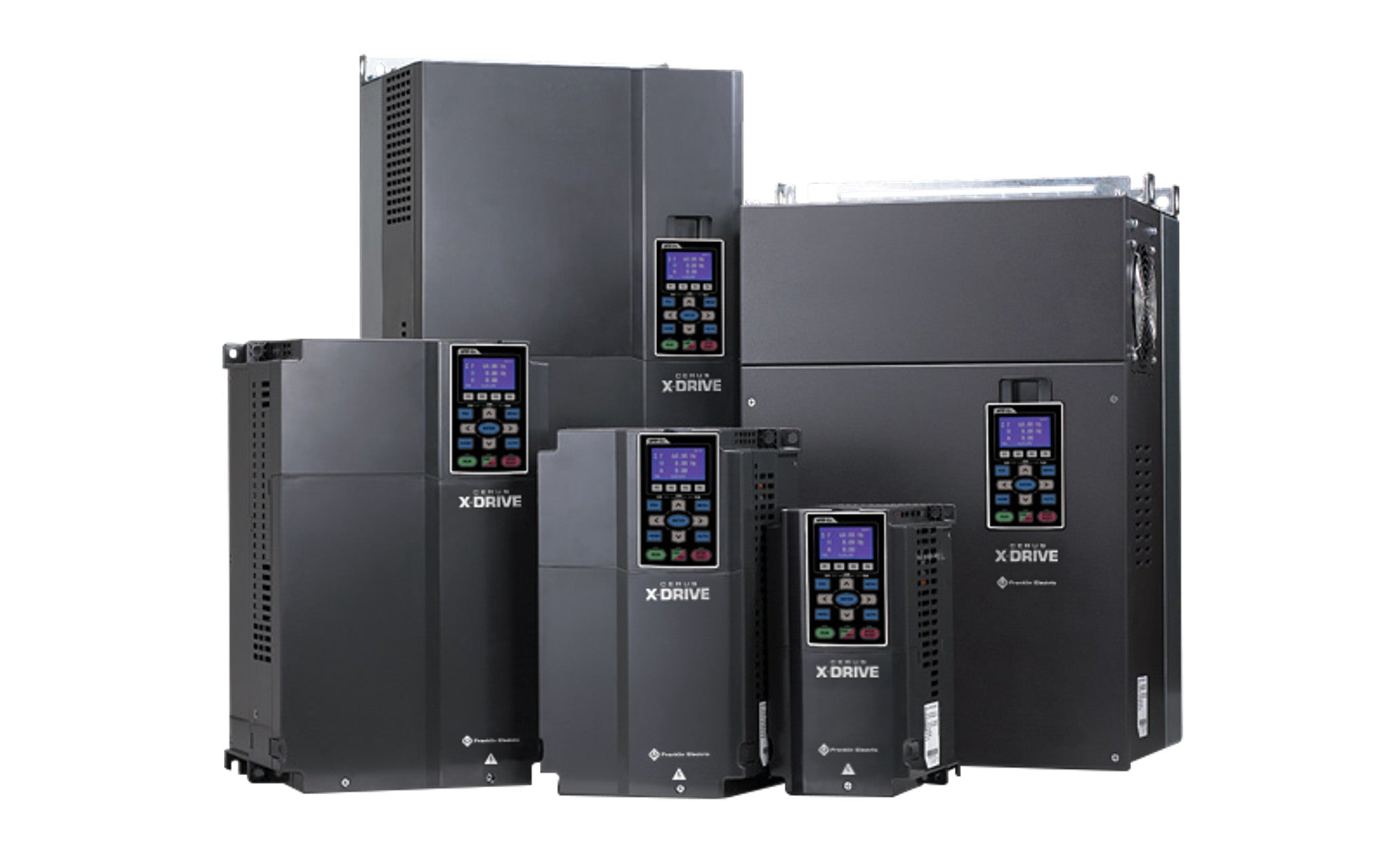 Franklin Electric Cerus X-Drive VFD family shown for reference; listing sells X-Drive accessories