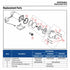 Franklin Electric Cyclone shallow well jet pump exploded view with part callouts