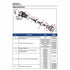 Franklin Electric MH Series booster pump exploded view, page 1