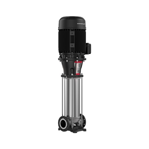Grundfos CRN 125 vertical multistage centrifugal pump, 316 stainless steel