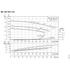 Grundfos NK 025-110 performance curves, 1750 RPM, 60 Hz