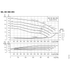 Grundfos NK 060-095 performance curves, 1750 RPM, 60 Hz