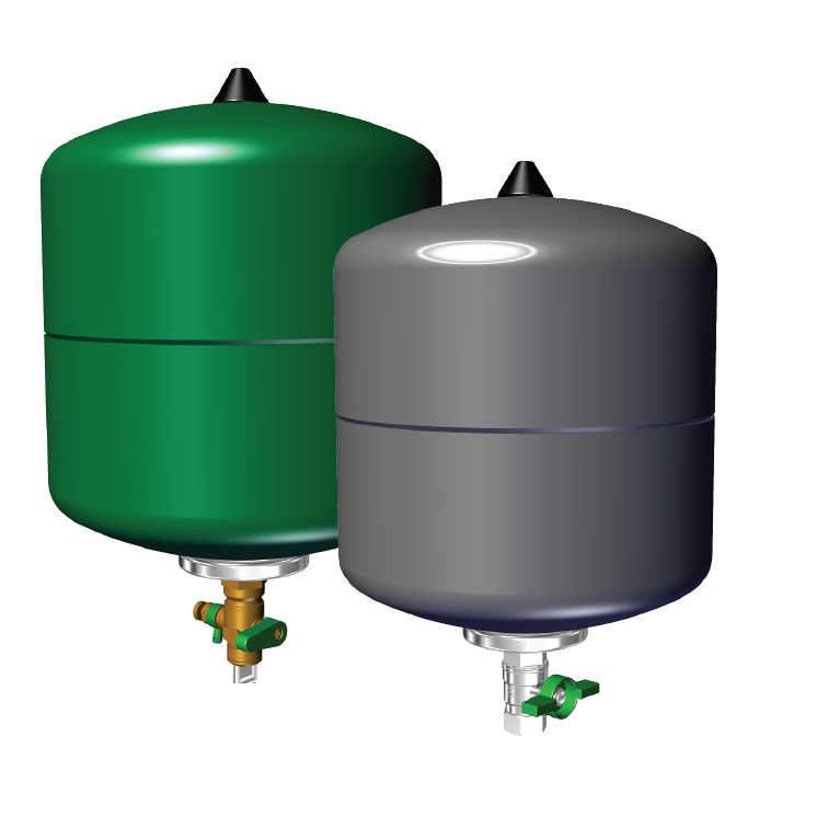 Grundfos non-code diaphragm tanks for Hydro Multi booster systems