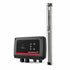 Grundfos SQE submersible well pump shown with its CU 302 control unit