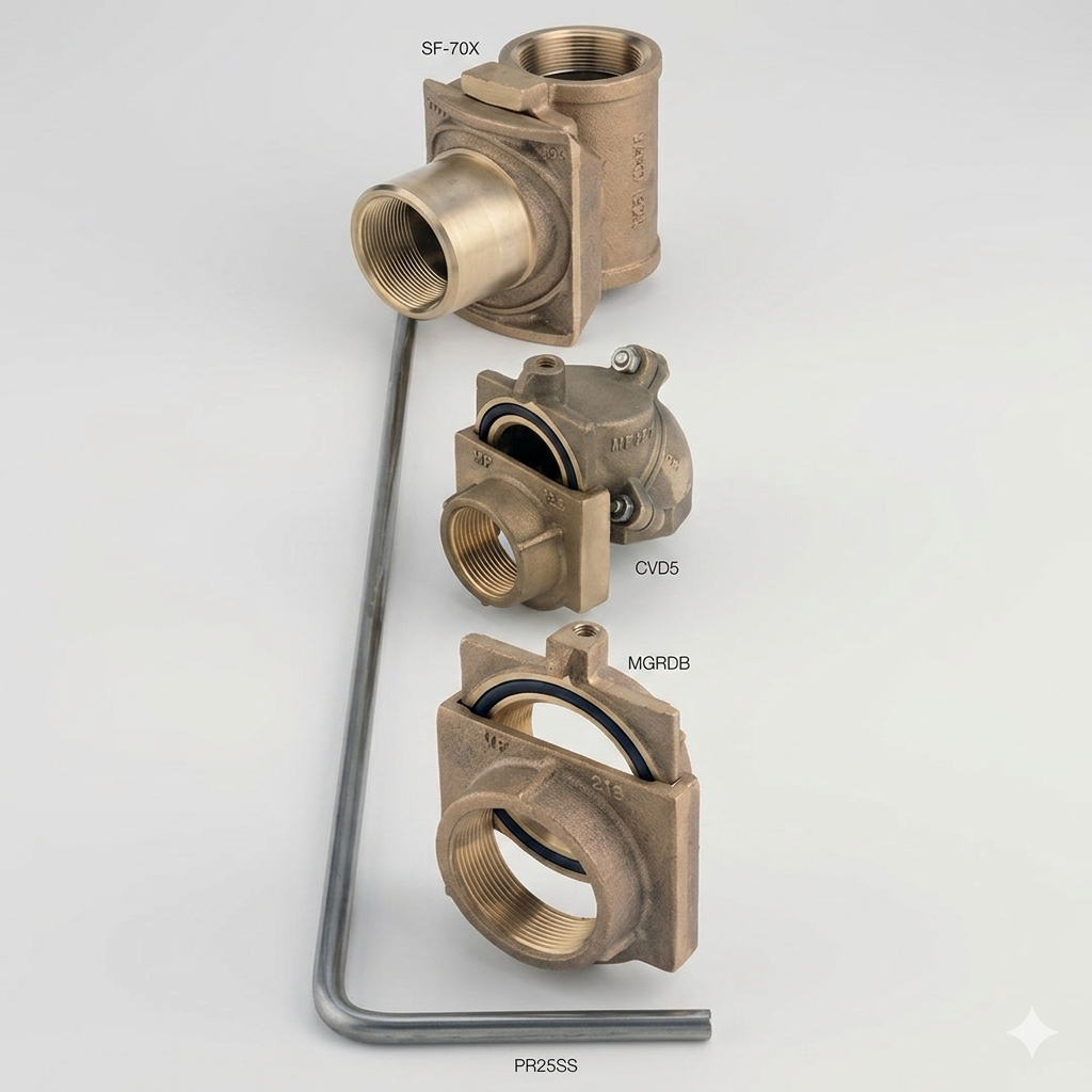 Campbell Non-Guide Rail Sewage Pump Disconnect