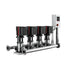 Grundfos Hydro MPC-E booster system with vertical CRE pumps and control cabinet