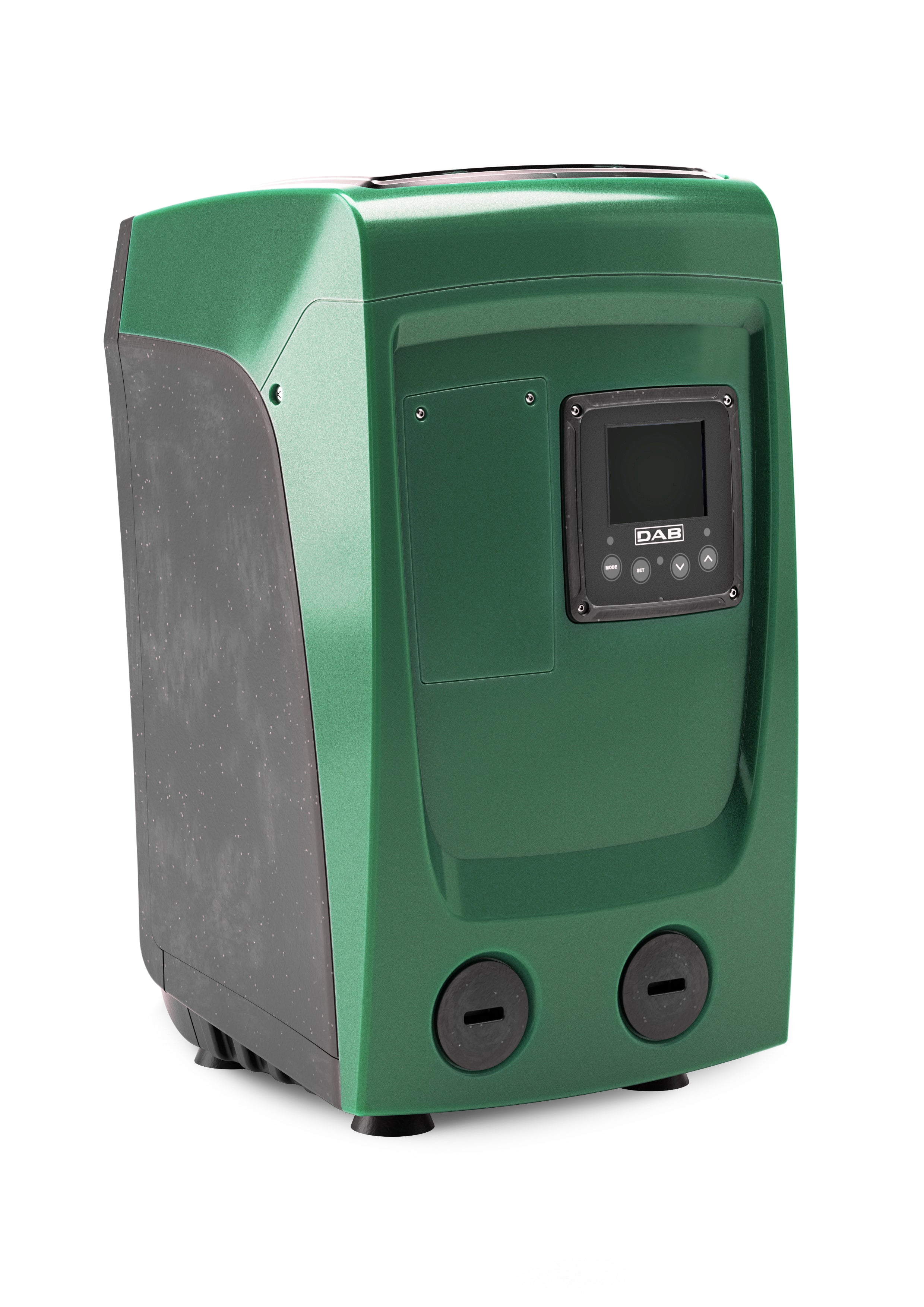 DAB Esybox Mini3 variable speed water pressure booster pump for home, vertical position, three-quarter view