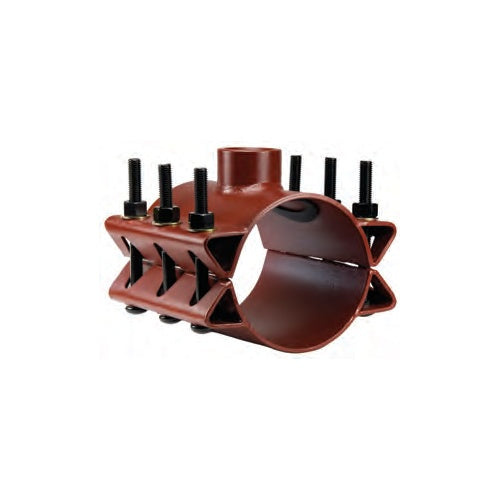 JCM 418 Fabricated Threaded Outlet Tapping Sleeve - product photo