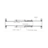 JCM 801 Single End Expansion Joint - cutaway drawing: body, slip pipe, packing, limit rod