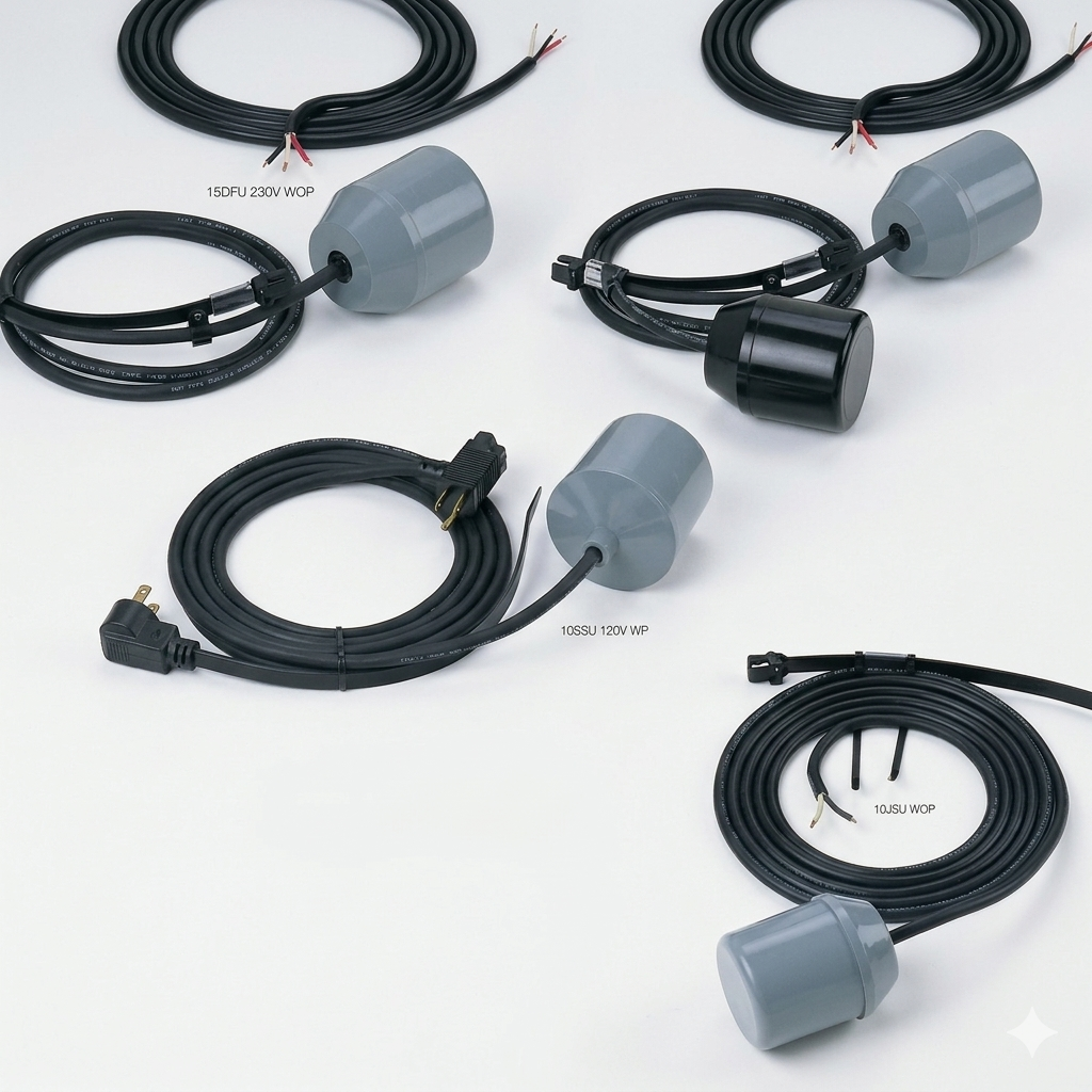 Campbell SJE-Rhombus Mercury Pump Switches