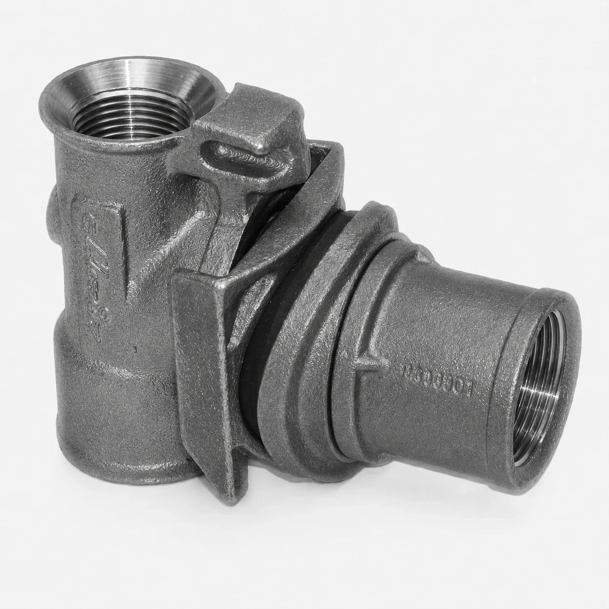 Monitor Brass Slide Type Pitless Adapter - Lead-Free Red Brass