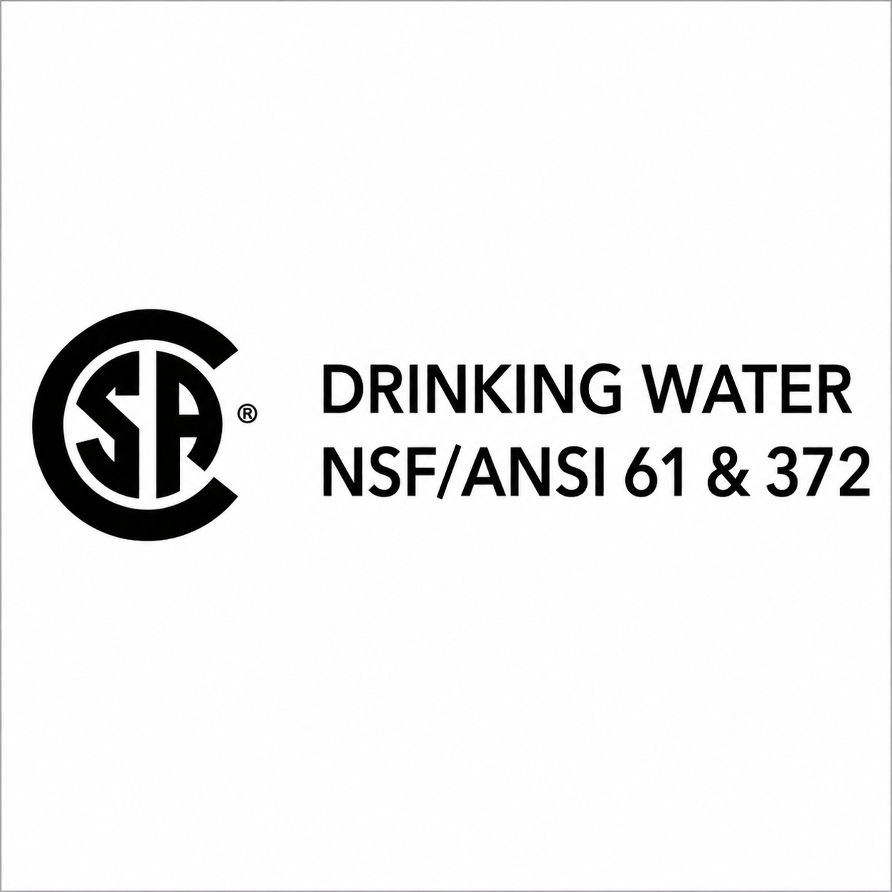NSF/ANSI 61 and 372 certified, lead-free for potable drinking water - A.Y. McDonald 8000 jet pump