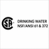 NSF/ANSI 61 and 372 certified, lead-free for potable drinking water - A.Y. McDonald 8000 jet pump