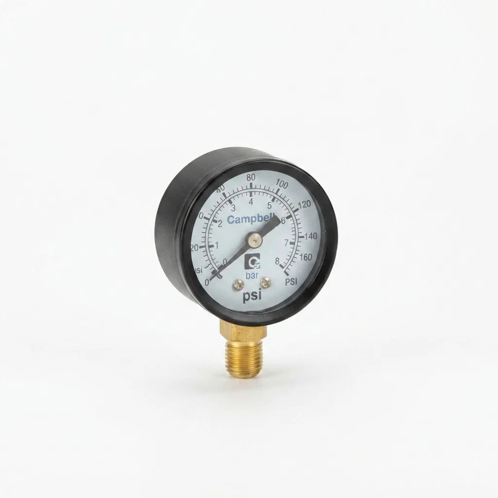 Campbell Pressure Gauge - 15-300 PSI