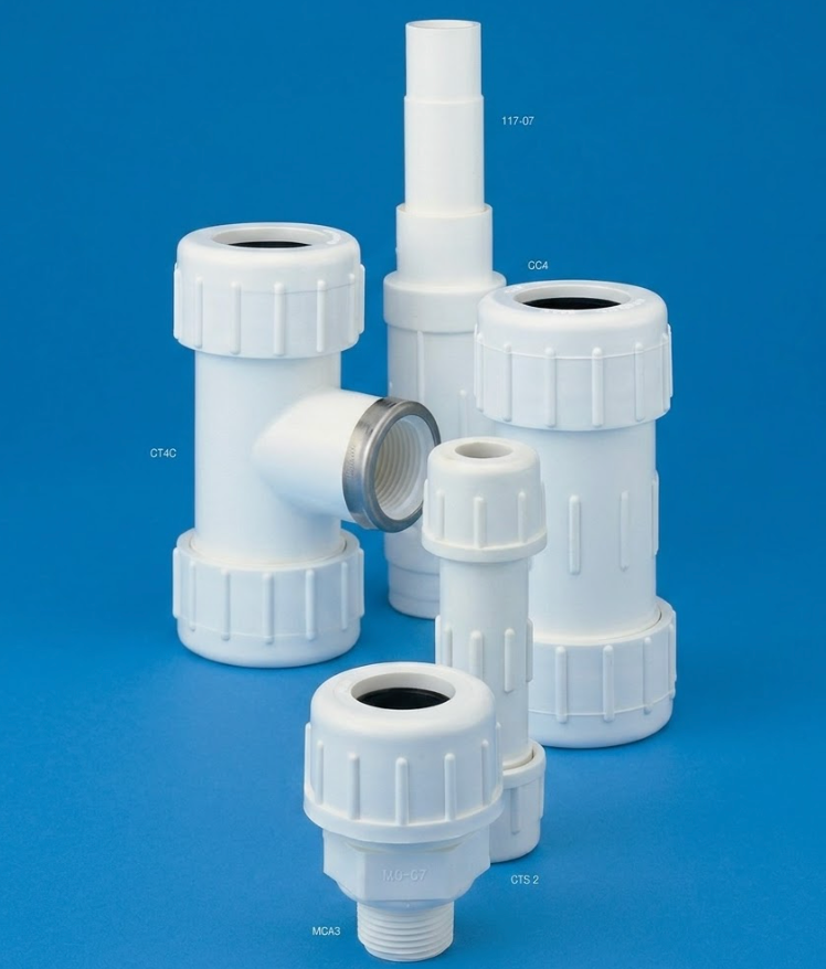 Campbell PVC Compression Fittings F1