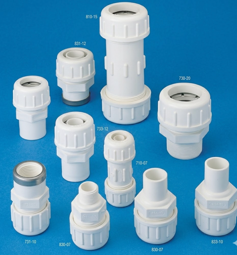 Pvc Compression Type Campbell PVC & Galvanized Compression Pipe Fittings – Watermainsupply