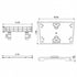 Grundfos SCALA twin installation set dimensional drawing