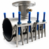 Smith-Blair Style 663WR Wide Range Stainless Steel Tapping Sleeve - Flanged Outlet, 4-12 in