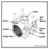Smith-Blair Style 265 Tapped Repair Clamp - SS Bolts, 4-12 in
